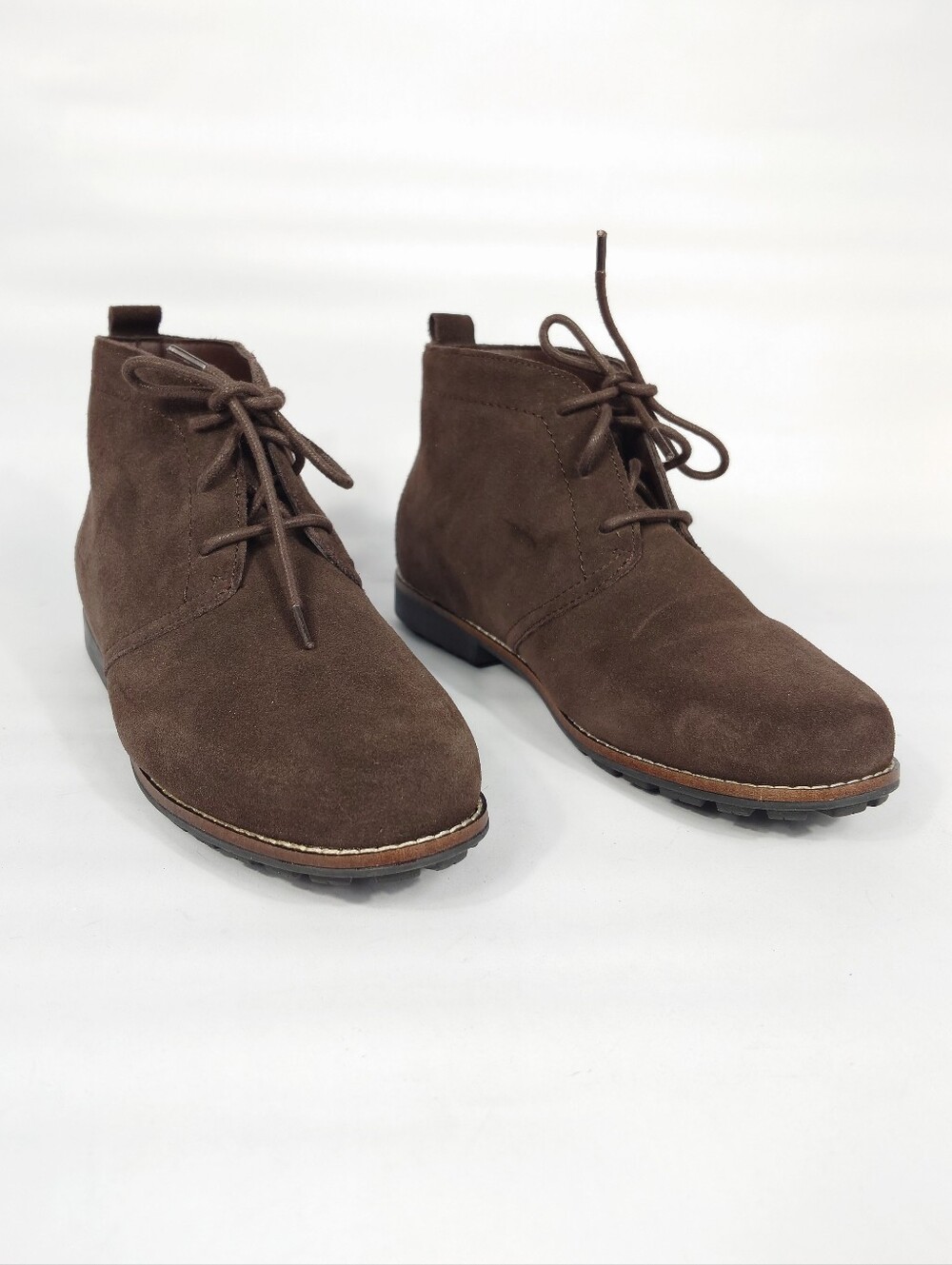 White Mountain Brown Suede Desert Boots Ankle Boots Women’s 8W